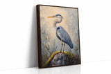 Azure Serenity Heron