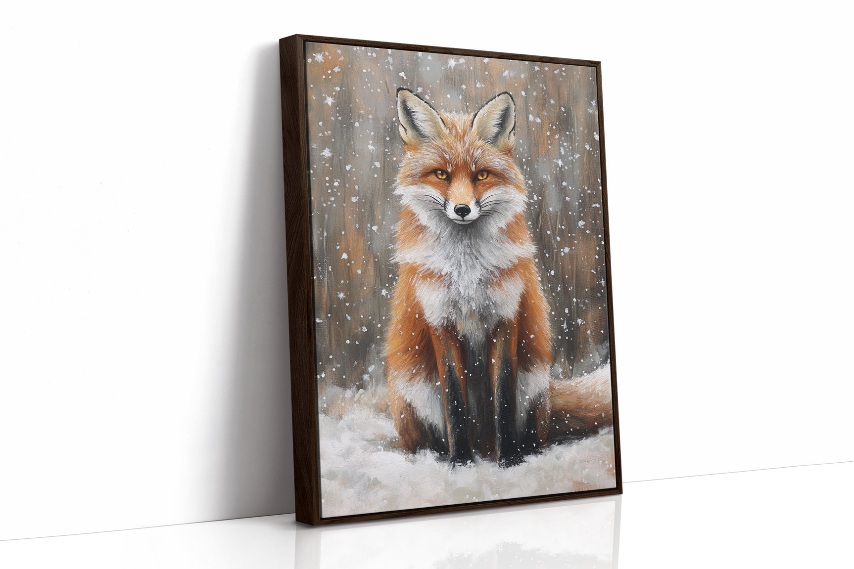 Crimson Snow Fox