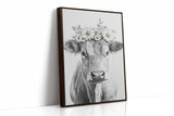 Rustic Daisy Cow