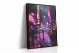 Neon Dreams in Rain