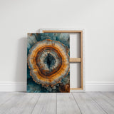 Ethereal Geode - Earthy Abstract Art