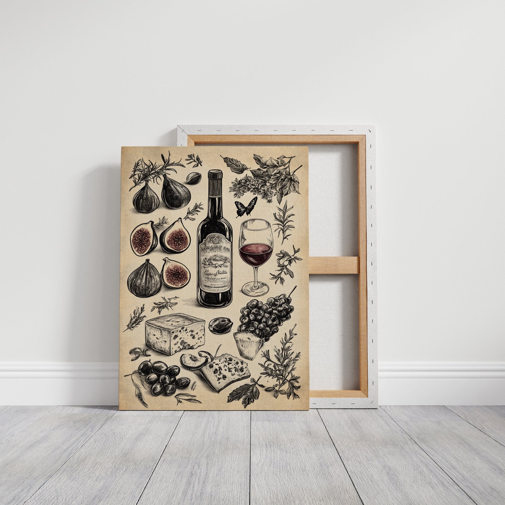 Vintage Vineyard Reverie