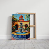Sunlit Courtyard Reverie