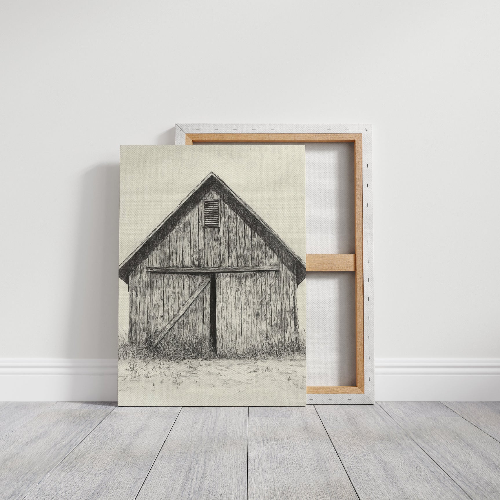 Rustic Echoes: Barn