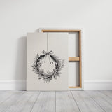 Simple Hand-Drawn Wreath