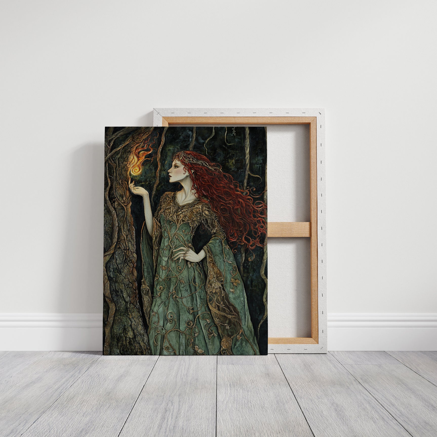 Ember's Light in the Forest