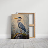 Azure Serenity Heron