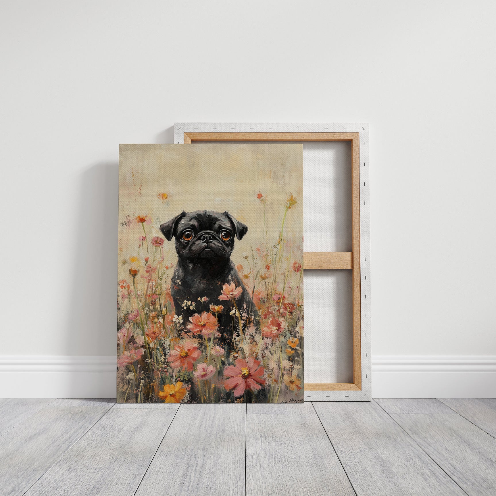 Blissful Pug Meadow