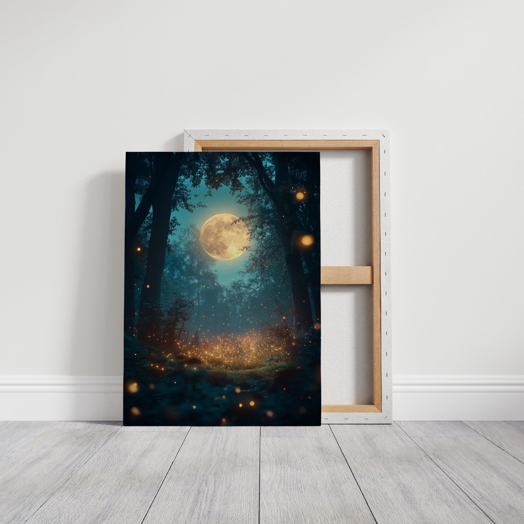 Moonlit Whispers in the Grove