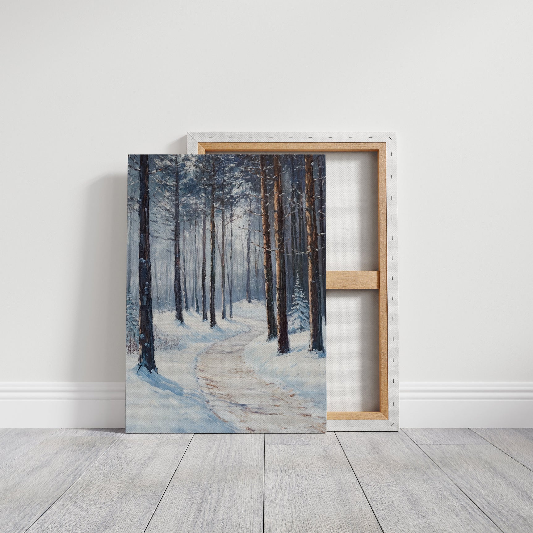 A Path Through Winter's Embrace