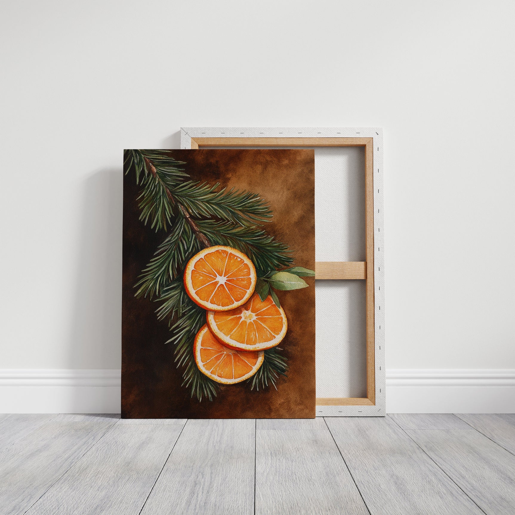 Citrus Amidst Pine Whispers
