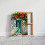 Where Bougainvillea Meets Weathered Wood