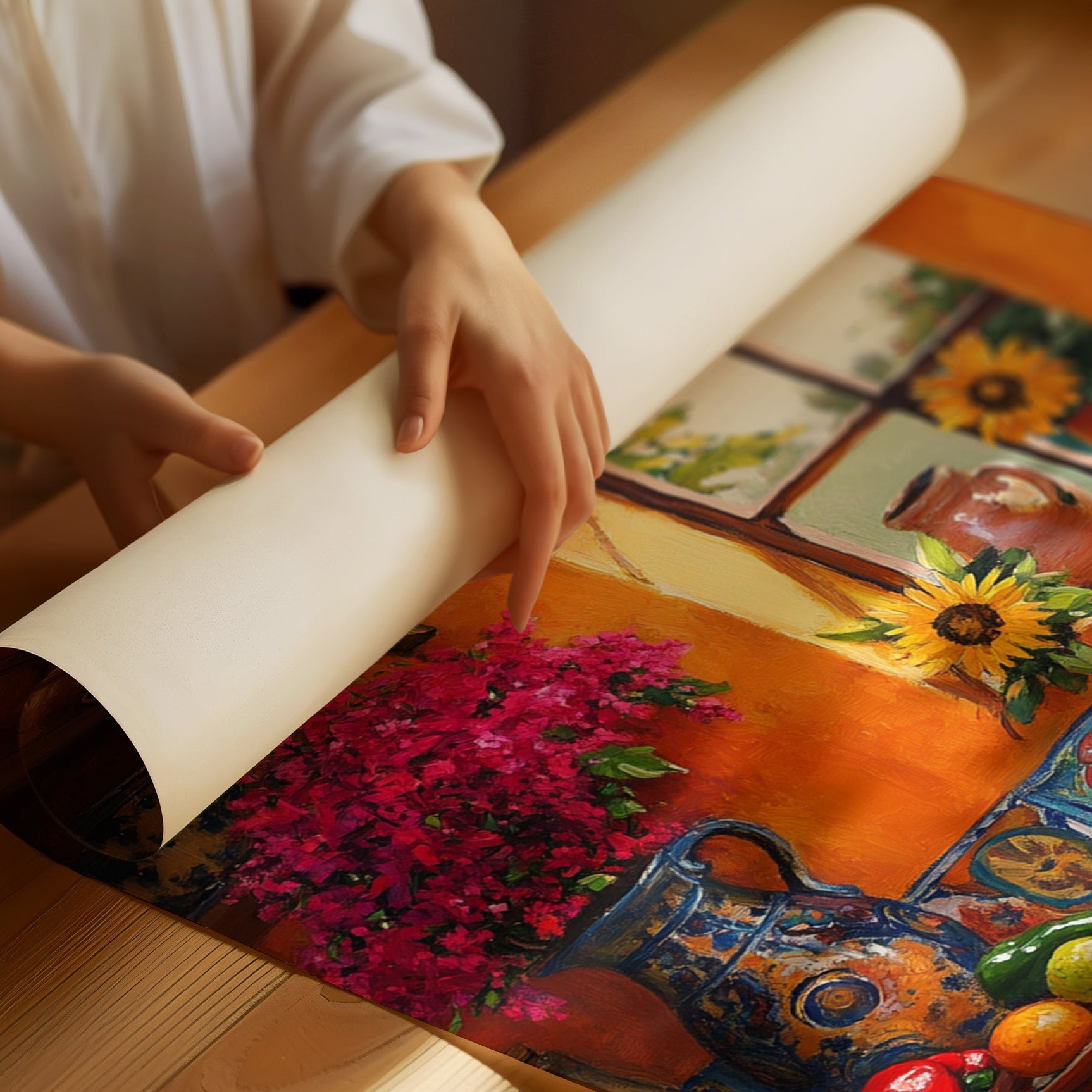 Sunlit Haven of Vibrance