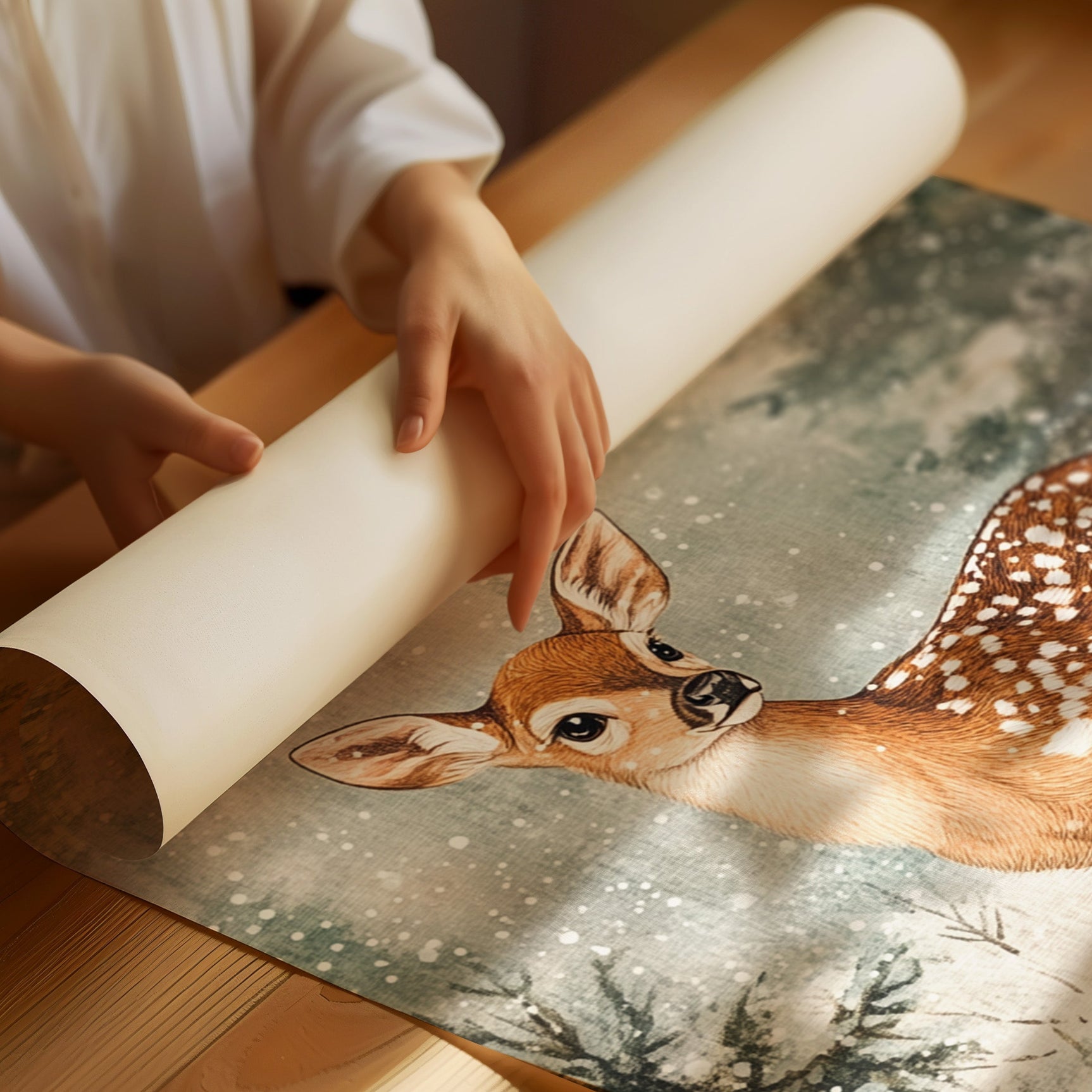 Winter Fawn