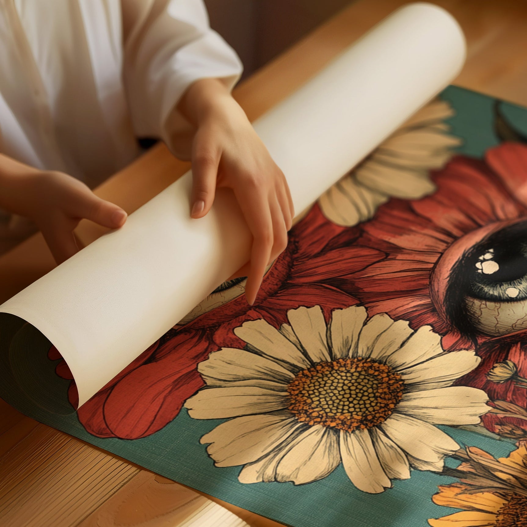 Whimsical Gaze Blossoms