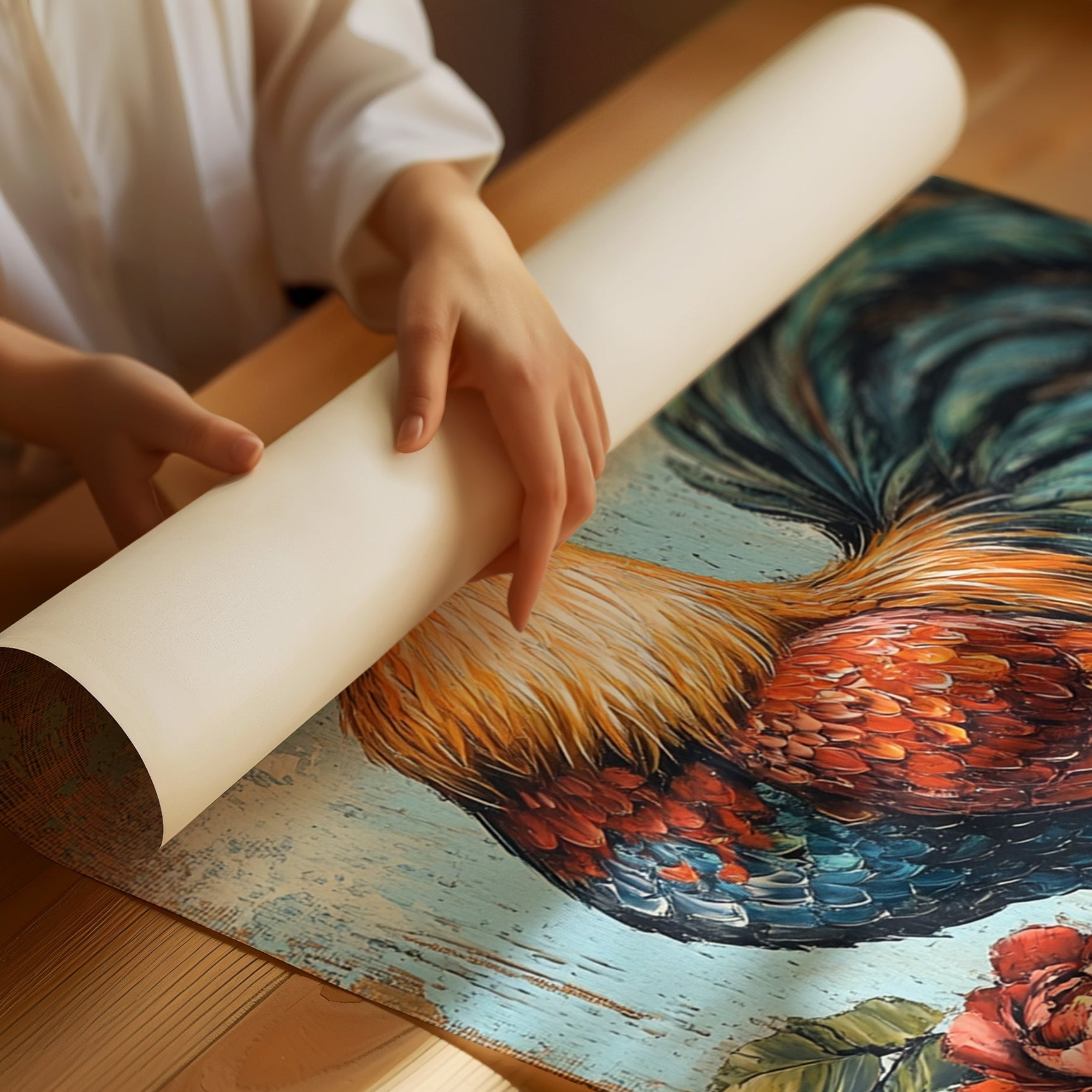 Rustic Rooster Reverie