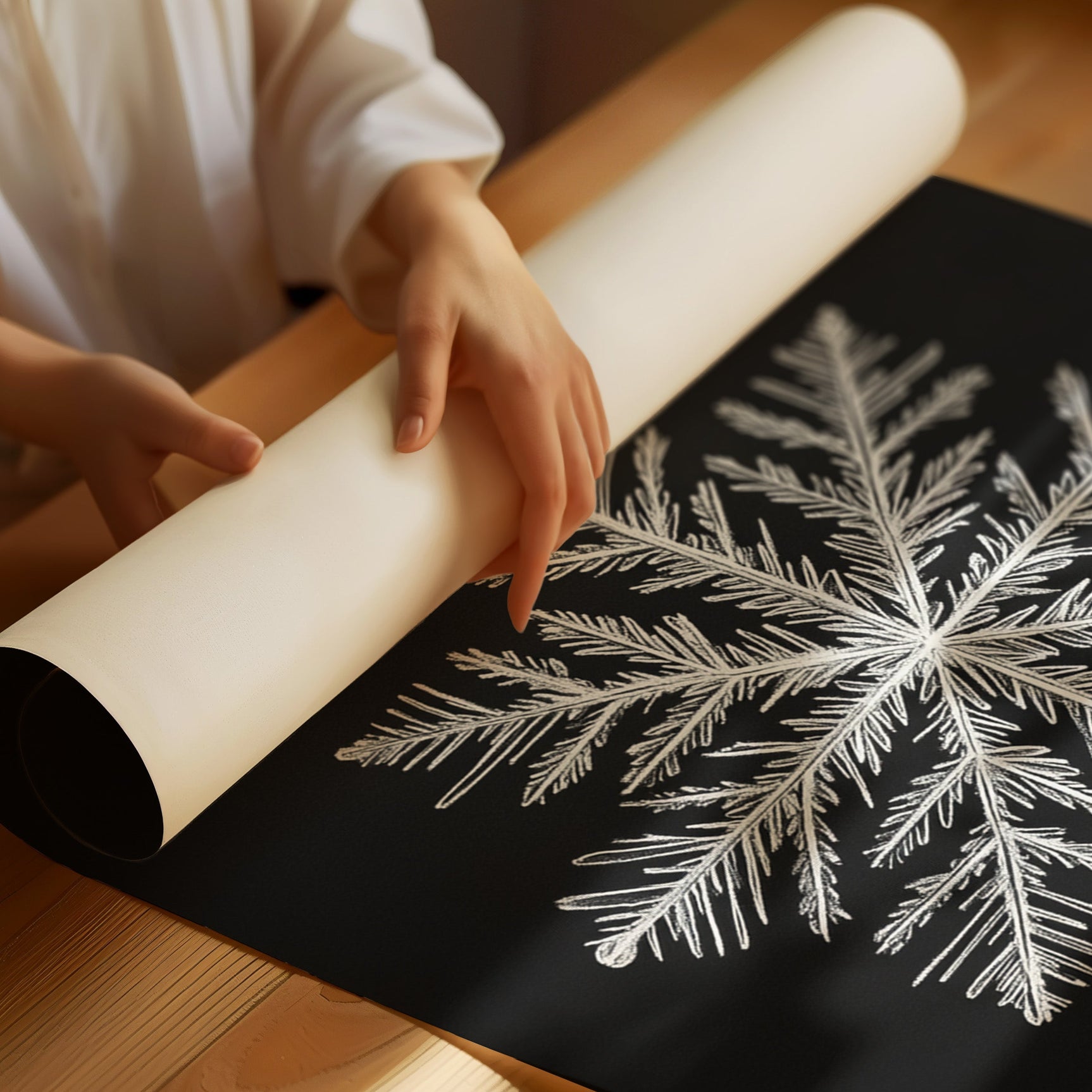 Frosted Elegance