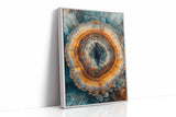 Ethereal Geode - Earthy Abstract Art