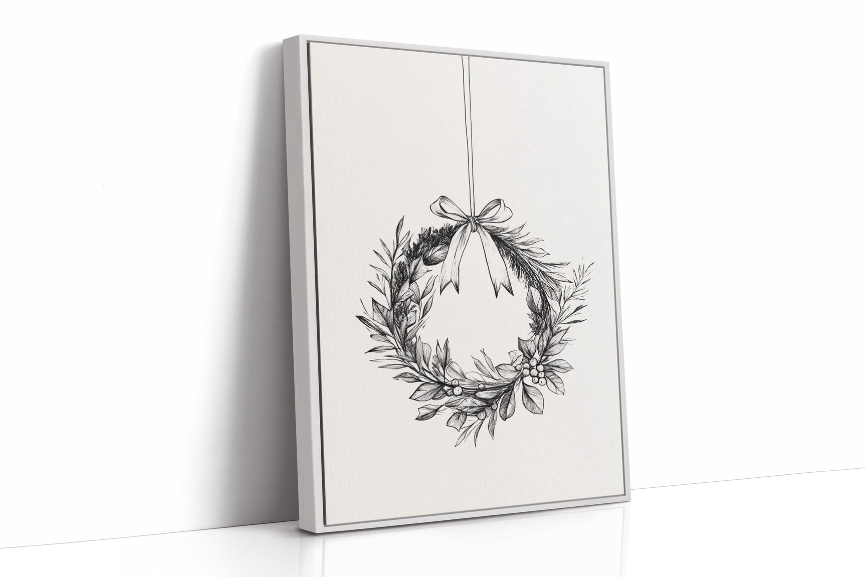 Simple Hand-Drawn Wreath