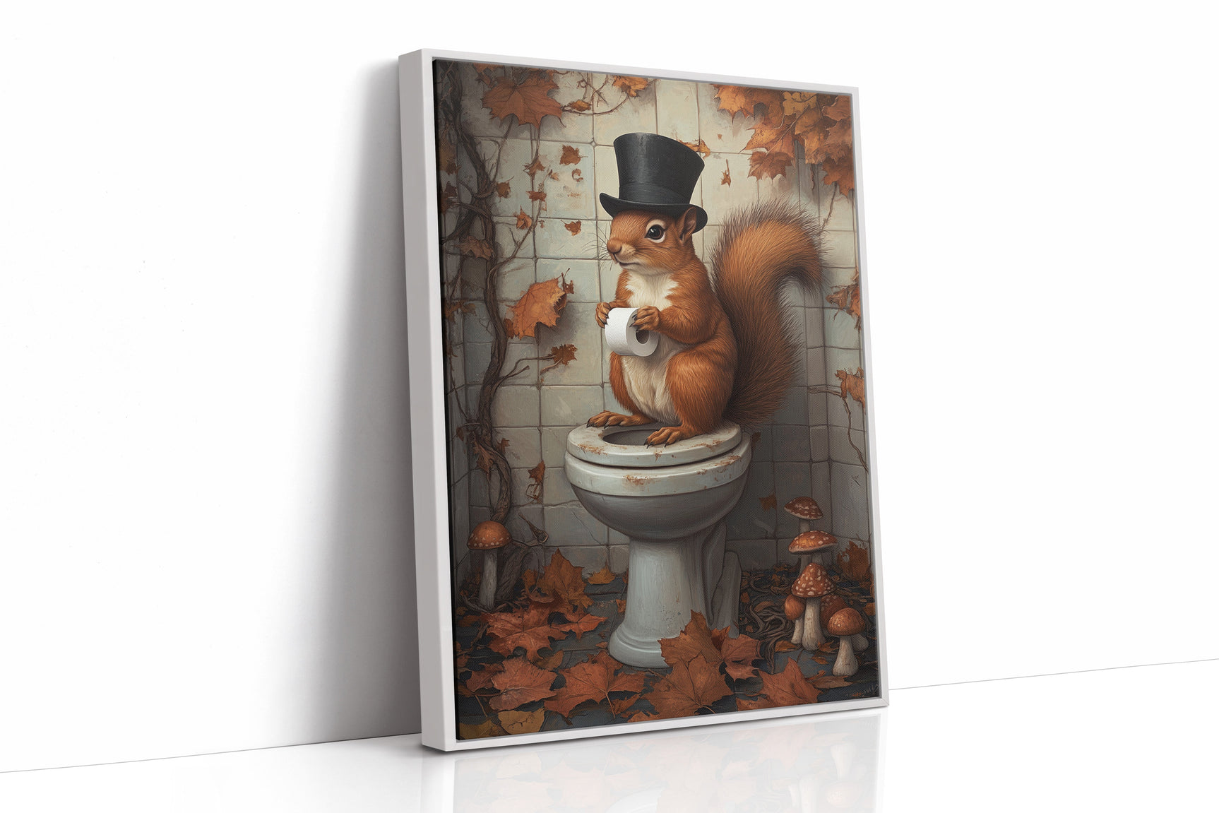 A Squirrel's Unexpected Interlude