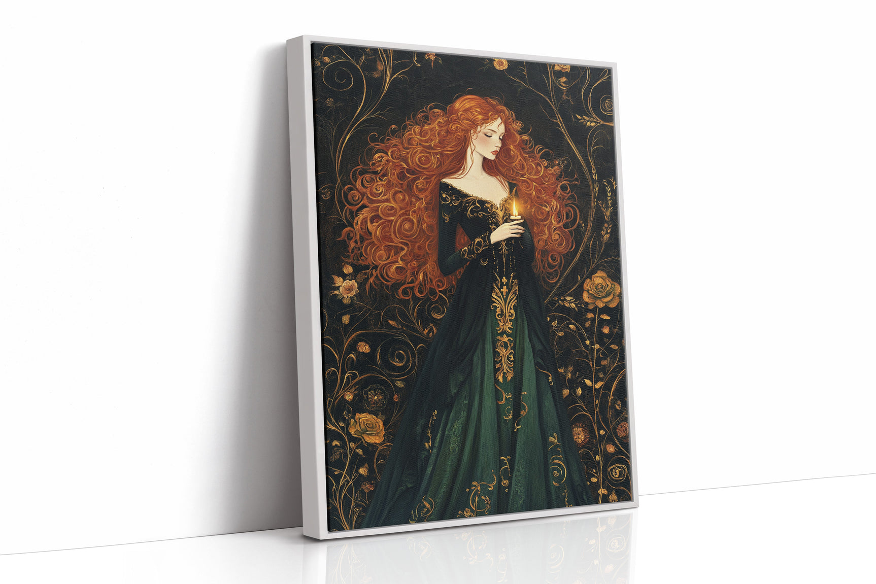 A Flame Among Golden Vines