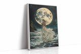 Lunar Reverie by the Sea