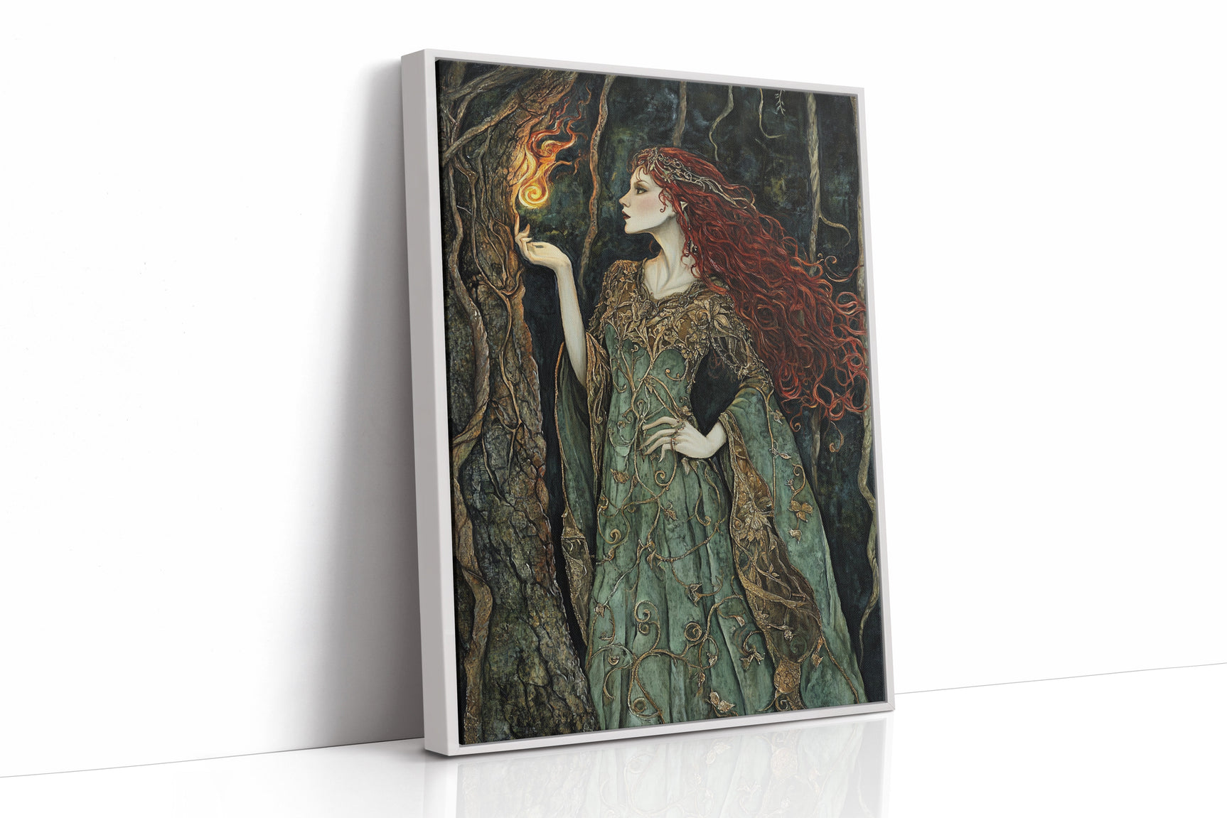 Ember's Light in the Forest