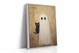 Spooky Feline Friendship