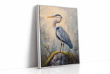 Azure Serenity Heron