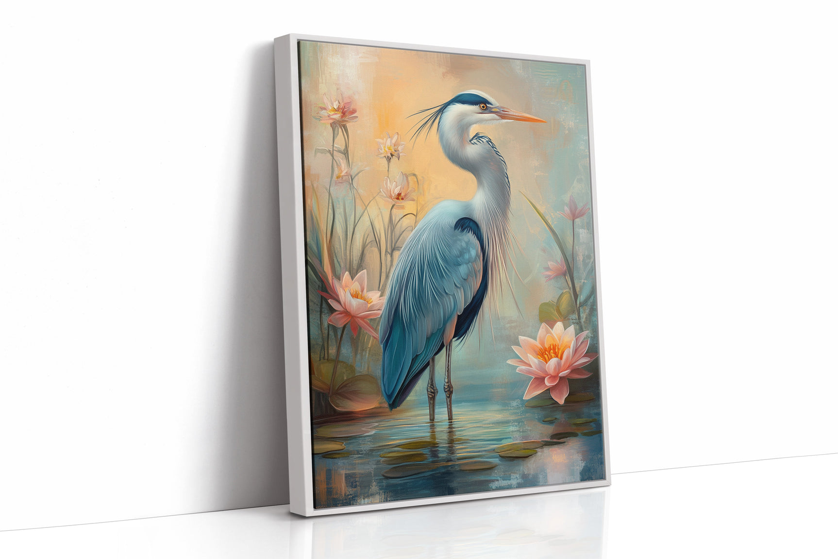 Heron Serenity in Azure