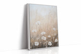 Serenity in Beige Blossoms