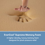 Perfect Sleeper X Excelled 14.25" Dark Blue/Black Hybrid California King Plush Mattress