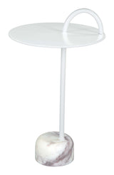 Will White Side Table