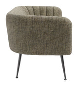 Deco Green Tweed Sofa