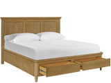 Birchaven Brindle King  Panel Storage Bed