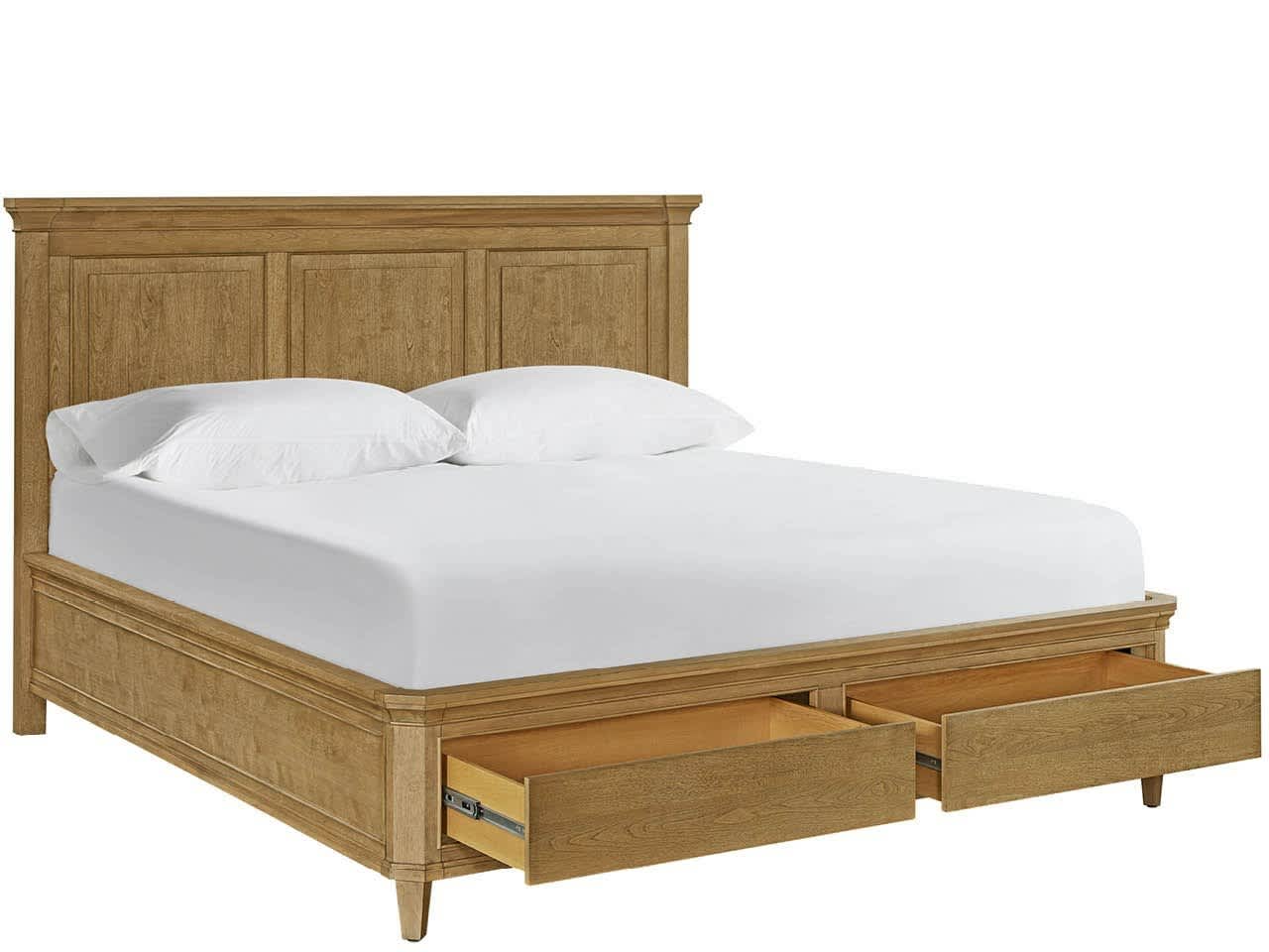 Birchaven Brindle King  Panel Storage Bed