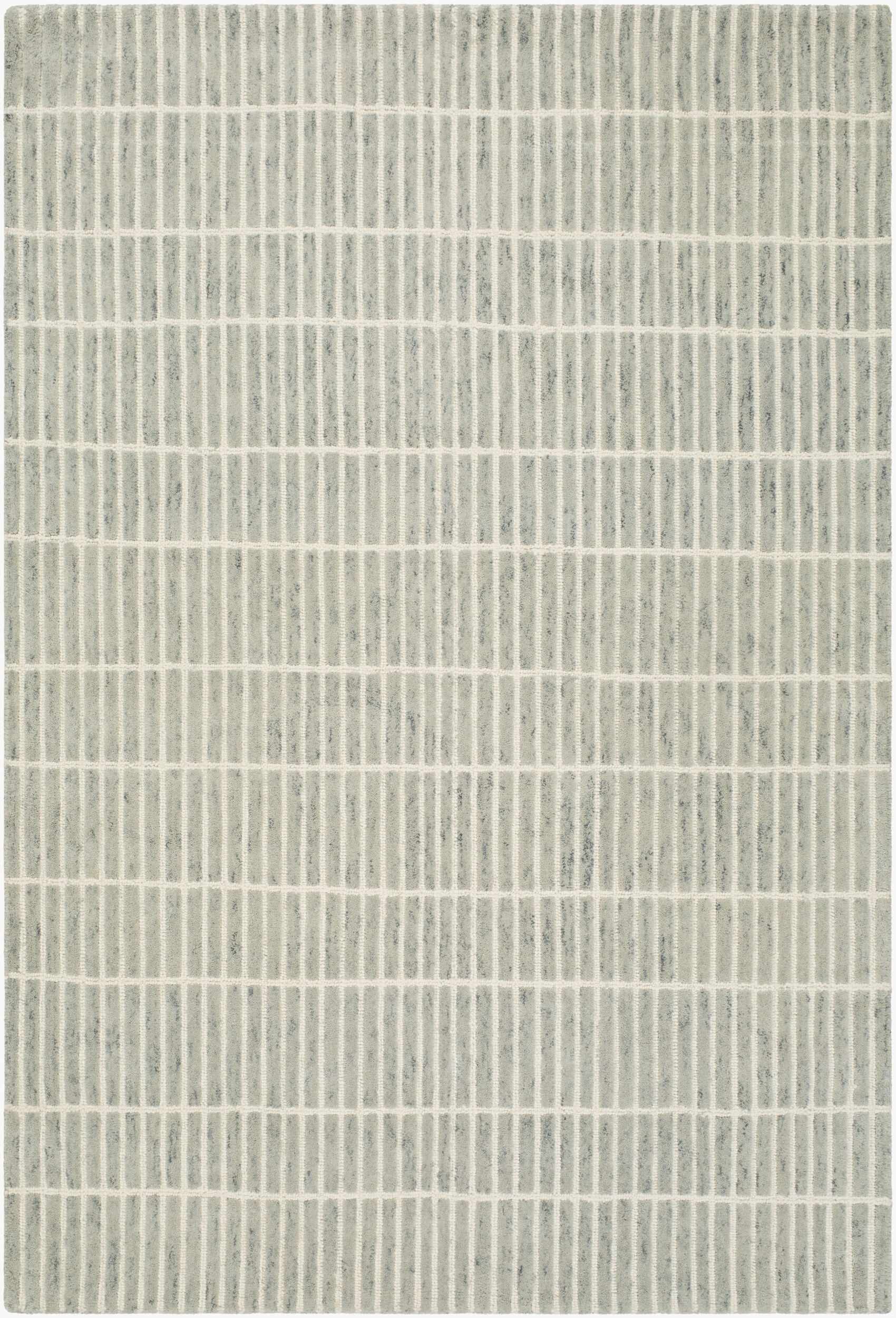 Finial Sage Wool Area Rug