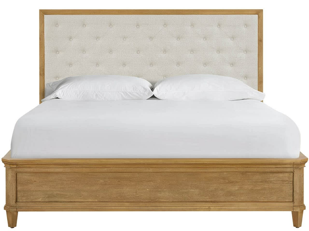 Birchaven Bilma Natural/Brindle King  Panel Upholstered Bed