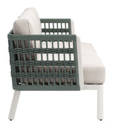 Bridgehampton White Sofa