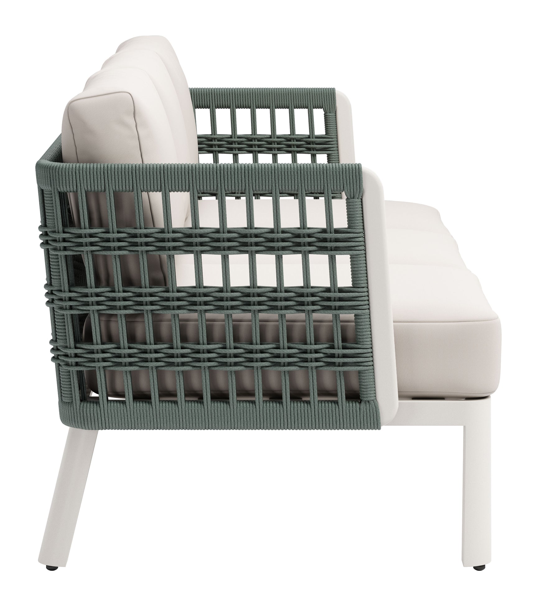 Bridgehampton White Sofa
