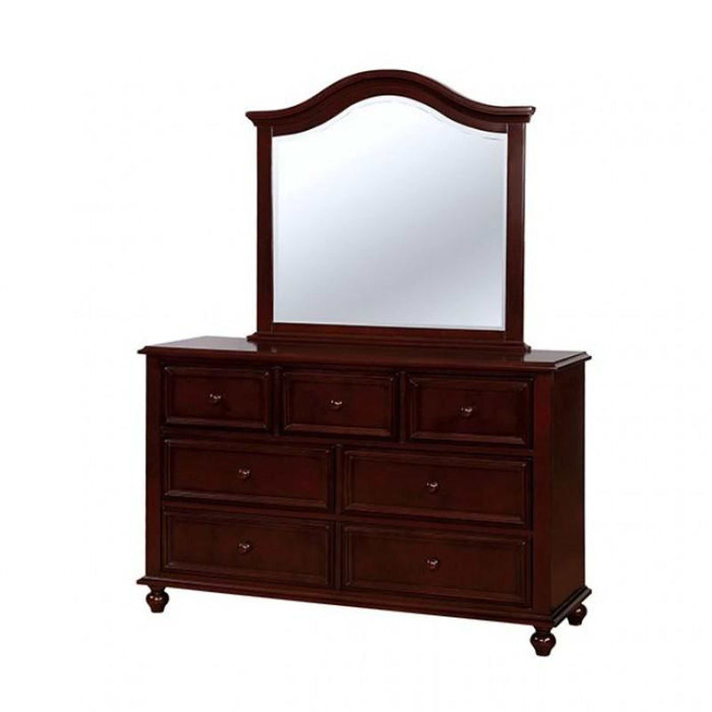 Olivia Dark Walnut Dresser - Ornate Home