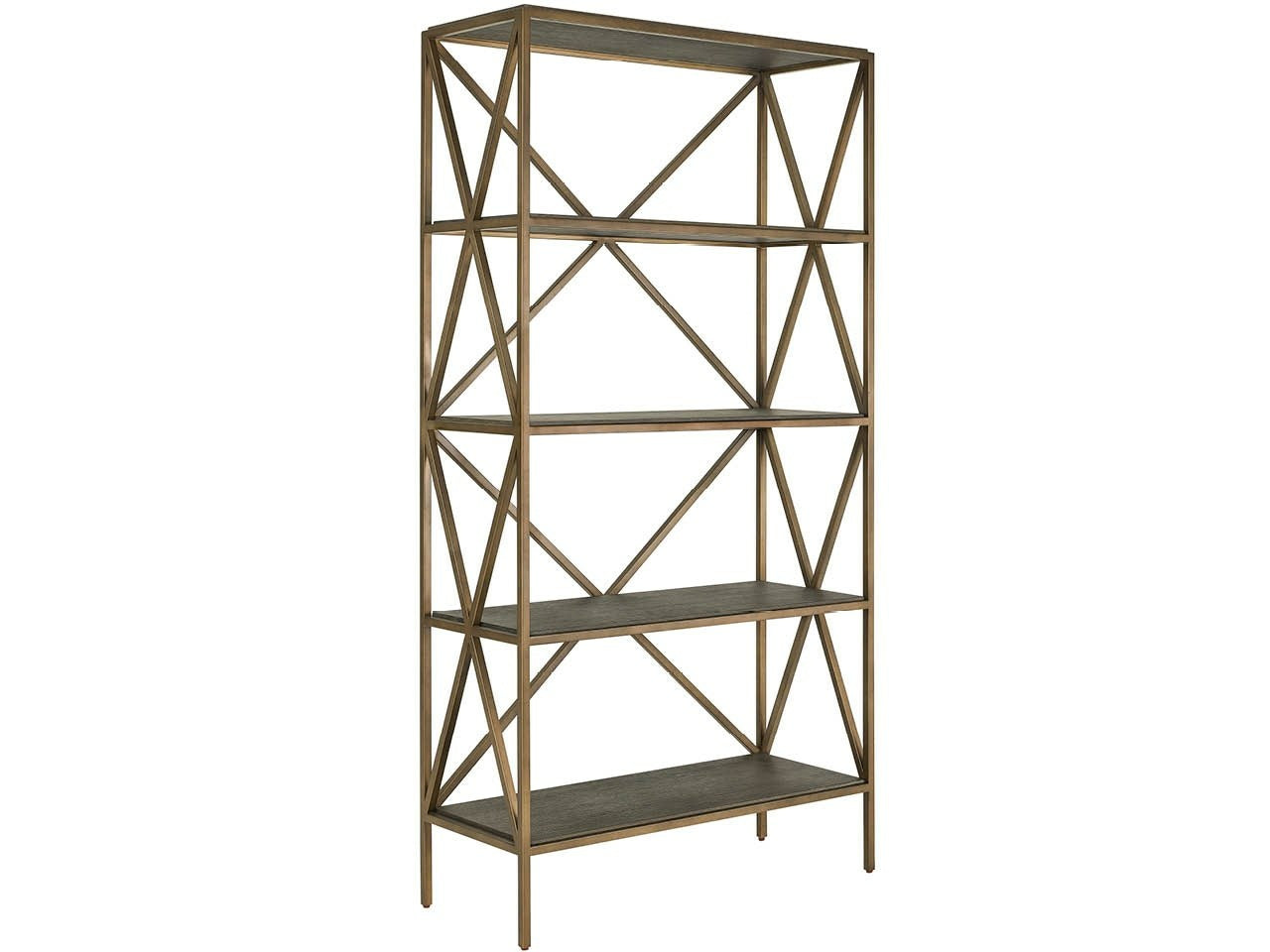 Montclair Cocoa/Smoked Gold Etagere