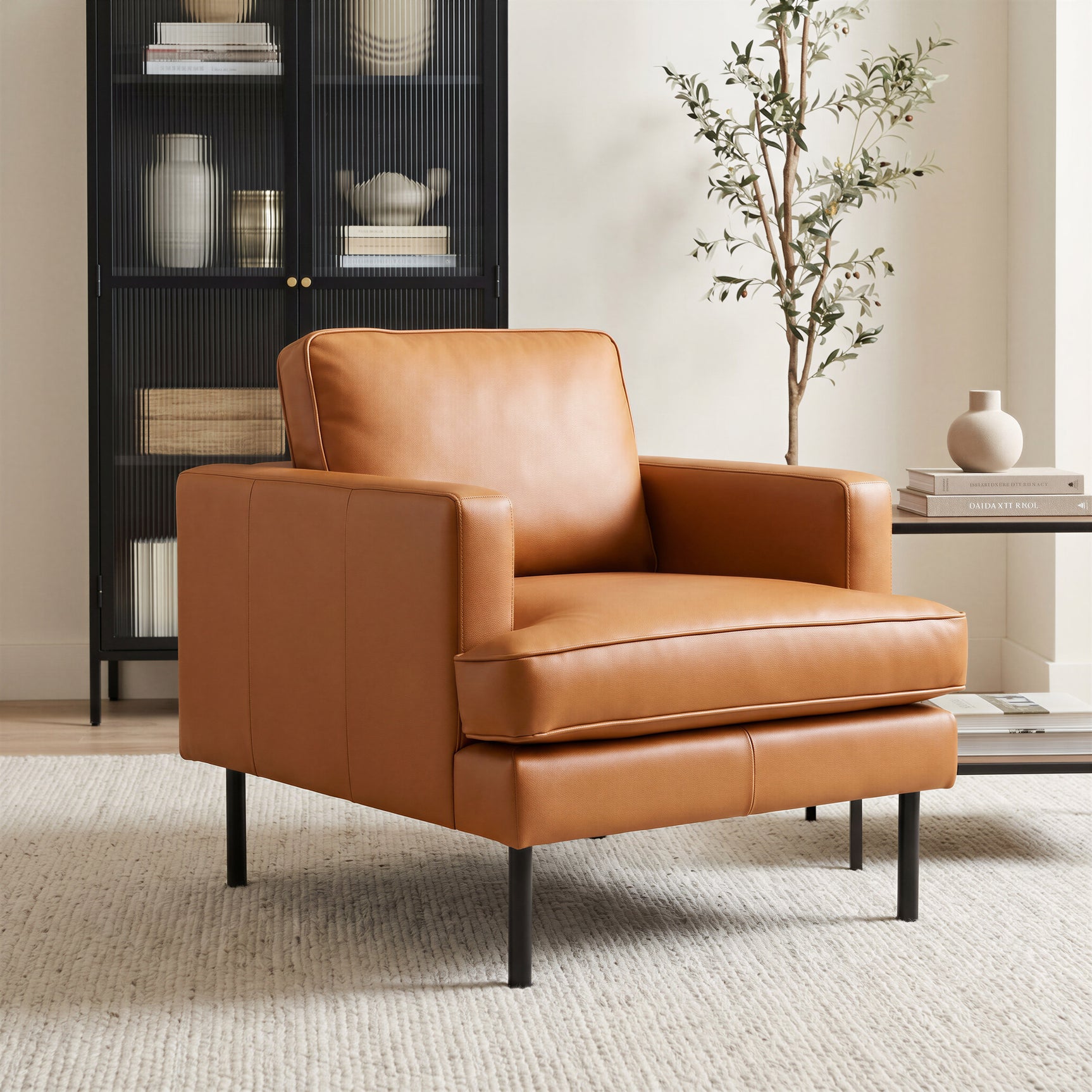 Decade Brown Armchair