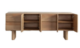 Wolfe Oak Wood Sideboard - Ornate Home