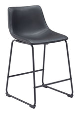 Smart Black Counter Stool (Set of 2)