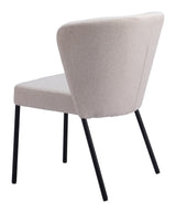 Aimee Beige Dining Chair (Set of 2)