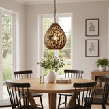 Koza Black Ceiling Lamp