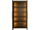 Montclair Cocoa Oak Doors Cabinet