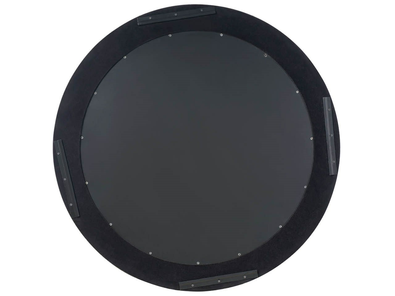 Modern Soft Bronze Circular Textured Wall Mirror 44"