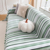 Modern Minimalist Sofa Throw Cover Cotton Knit Throws for Couch Scratch Proof Couch Cover